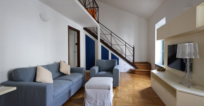 Elegant one bedroom apartment for rent Milan Brera - Vicolo Fiori